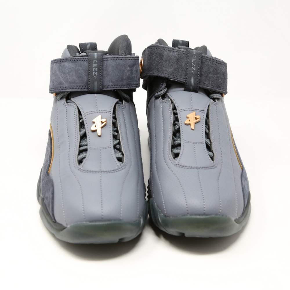 Nike Air Penny IV 4 Grey Copper Coin 864018-002 - Picture 2 of 7